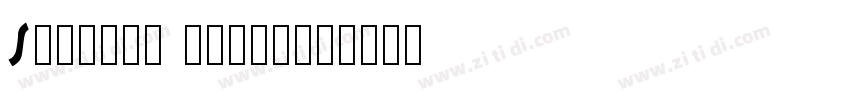 Sherman Display字体转换